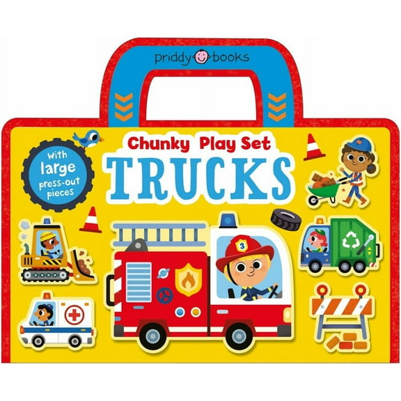 Roger Priddy: Chunky Play Set: Trucks (Board Book)