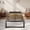 Black, variant on Einfach 14" Twin Bed Frame, Heavy Duty Metal Slat Platform with Ample Underbed Storage, Noise Free, White