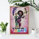 thumbnail image 4 of Supa Team Kits de Pintura de Diamantes para Adultos 5D DIY Diamond Art Kits Full Drill Diamond Dots para Regalo Decoración de Pared y Relajación Artes de Gemas 20*30cm, 4 of 6