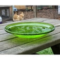 thumbnail image 4 of Achla Designs 14 In Crackle Glass Bowl and Birdbath Decoration, Fern Green, 4 of 4