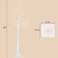 thumbnail image 2 of 8FT LED Birch Tree Fairy Light Indoor Outdoor Christmas Holiday Decoration, 2 of 5