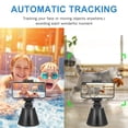 thumbnail image 4 of Yeacher 360 Degree Rotation Selfie Stick Auto Face Object Tracking Smart Phone Camera Holder Replacement for and Android Phones, 4 of 8