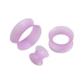 thumbnail image 2 of LAURITAMI Soft Ear Gauges Flesh Tunnels Plugs Stretchers Expander Double Flared Flesh Tunnels Ear Piercing Jewelry For Women Men, 2 of 3
