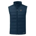 thumbnail image 2 of Men's Cutter & Buck Navy Texas-Rio Grande Valley Vaqueros Evoke Hybrid Eco Softshell Recycled Full-Zip Vest, 2 of 3