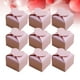 thumbnail image 2 of 50 cajas de papel con forma de corazón para dulces, regalos, fiestas, bodas y festivales (rosa), 2 of 7