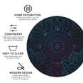 thumbnail image 4 of Disketp Boho Funny Coasters,6 Pcs Leather Coasters With Holder, Perfect Housewarming Hostess Gifts,Protect Furniture From Water Marks Scratch And Damage, 4 of 9