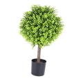 thumbnail image 2 of Artificial Bonsai Tree Height 24in Desk Floor Fake Plants Potted Tree Plants for Design F, 2 of 9