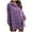 Purple, variant on Black and Friday Deals 2023 Lindreshi Shackets for Women 2023 Fall Fashion Woman Long Sleeve T-Shirt Open Front Loose Outerwear Plaide Blouse Coat Tops