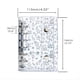 thumbnail image 2 of Cubierta para Carpeta Económica A7, Carpeta de 6 Anillas de PVC Transparente, Protector de Carcasa Recargable para Cuaderno con Estrella Brillante y 2 Broches, 2 of 7