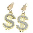 thumbnail image 4 of Los Pendientes Del Dólar De Las Cuelgan Los Accesorios Del Partido De Cosplay Pernos Prisioneros, Hechos Del Plástico BLESIY Pendientes de moda para mujer, 4 of 8