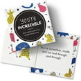 thumbnail image 1 of Birdeem 30 Cartes Motivationnelles et Plus, Cartes Pleines de Pensée pour Enfants Rêve Grandes Cartes, 1 of 1