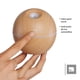 thumbnail image 5 of Difusor Humidificador Usb Luces Clores Aromaterapia ocre Big Room 035A, 5 of 7