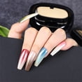 thumbnail image 2 of Ganfancp 24 Piezas de Uñas Postizas Parches de Uñas de Arte Wearable Nail Art Productos Extraíble Rebajas Hoy Liquidación 1 Caja de Hojas de Clavos (24Pcs), 2 of 2
