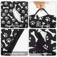 thumbnail image 6 of Black Dog Paw Footprint Bone Toddler Nap Mats for Kids Preschool,Sleeping Mat Bag or Kids,Toddler Sleeping Bag,Toddler Nap Mat or Daycare, 6 of 6