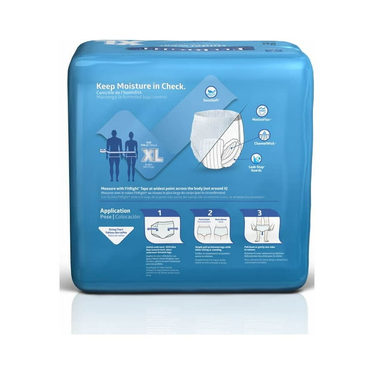 FitRight Ultra Protective Underwear, Large, 40 FitRight Ultra Protective Underwear, Large, 40
