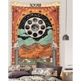 thumbnail image 2 of KSCD Tarot Tapestry The Moon Tapestry The Star Tapestry Moon Tarot Tapestry Medieval Europe Divination Tapestry Wall Hanging Mysterious Tapestries for Room, 2 of 6
