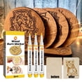 thumbnail image 6 of Wood Burn Marker Pen, Diy Wood Burning Tool For Wooden Signs & Intricate Patterns, Craft Kit For Woodworking Enthusiasts, 6 of 6