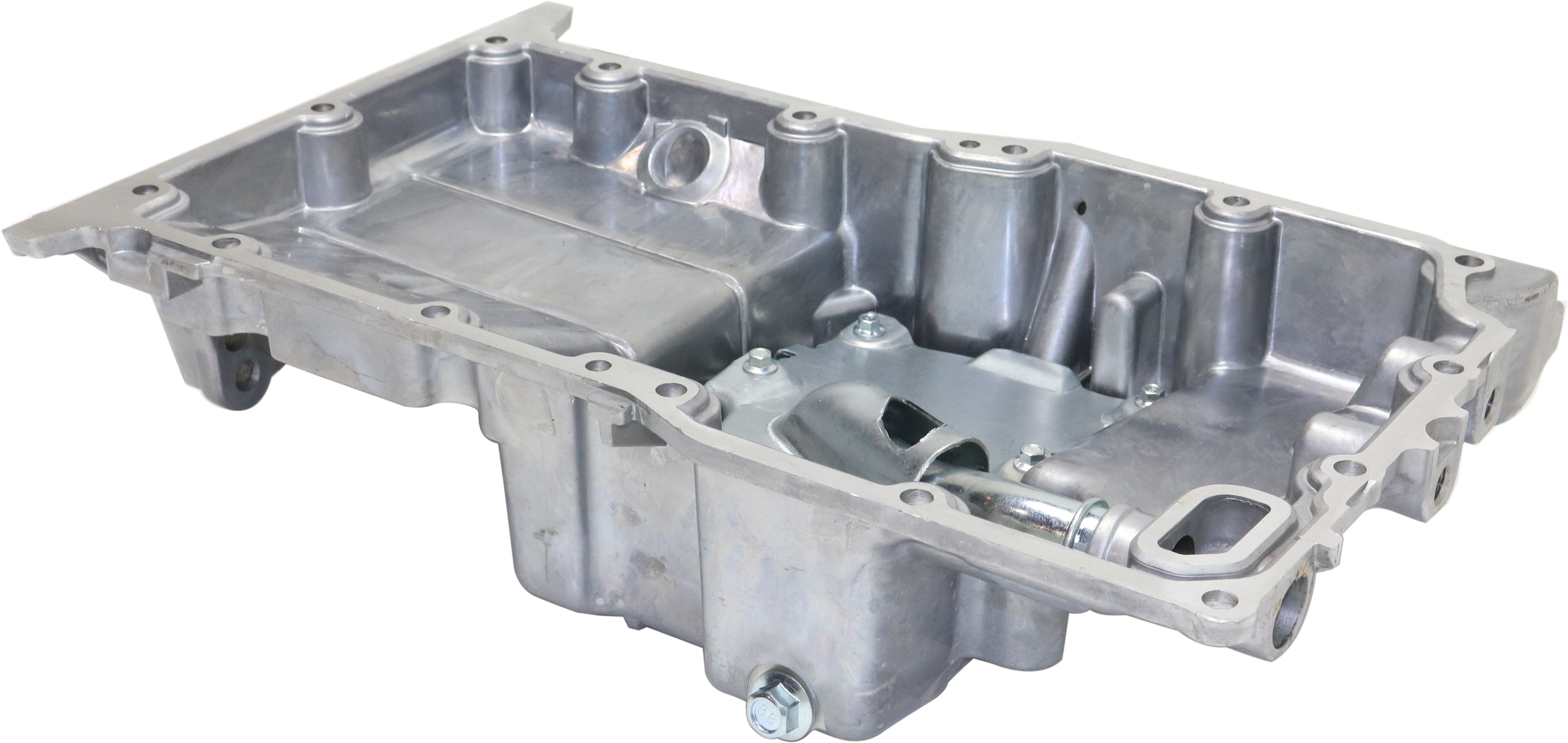 Replacement REPS311306 Oil Pan Compatible with 2004 Chevrolet Malibu 2002-2005 Pontiac Grand Am 4Cyl 2.2L Aluminum