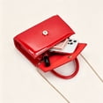 thumbnail image 7 of Women's Glossy Patent Leather Top Handle Clutch Purse for Wedding Party Evening, 7 of 7