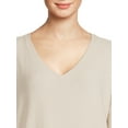 thumbnail image 3 of Time and Tru Women's Ribbed Tunic Top, 3 of 5