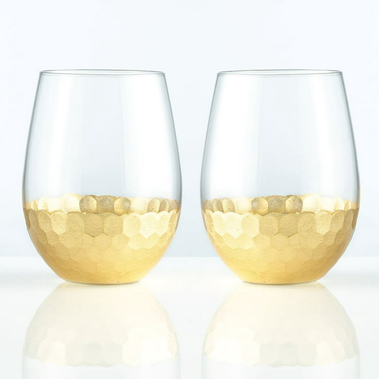 Bespoke Stemless 18oz Wine Glasses