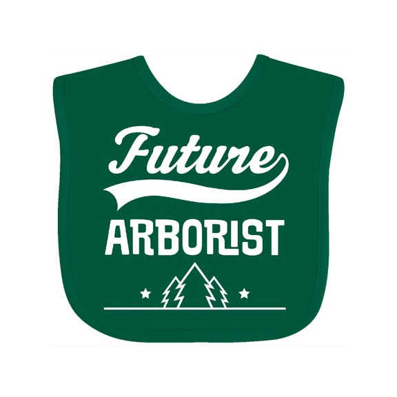 Inktastic Future Arborist Tree Care Job Boys or Girls Baby Bib