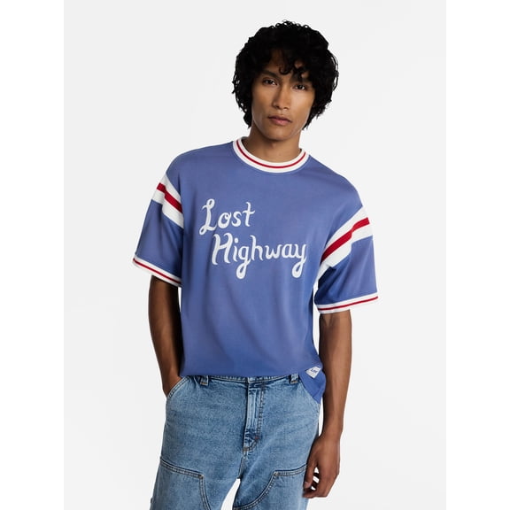 Kacey Lee Men's and Big Men's Lost Highway Graphic Tee, Sizes S-2XL