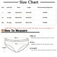 thumbnail image 3 of Xunlbb Underwear for Women Plus Size,Women's Large Size High Waist Panties Fashionable Sexy Women's Panties (Pink XL) on Clearance, 3 of 4