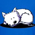 thumbnail image 3 of CafePress - Nap Time Westie Kids Dark T Shirt - Dark T-Shirt Kids XS-XL, 3 of 4