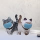 thumbnail image 5 of Gwong Decoración hogareña Estatuilla gato lindo gato gordo diseño PVC Home Cat Figurine para el hogar Gwong 21049946, 5 of 6