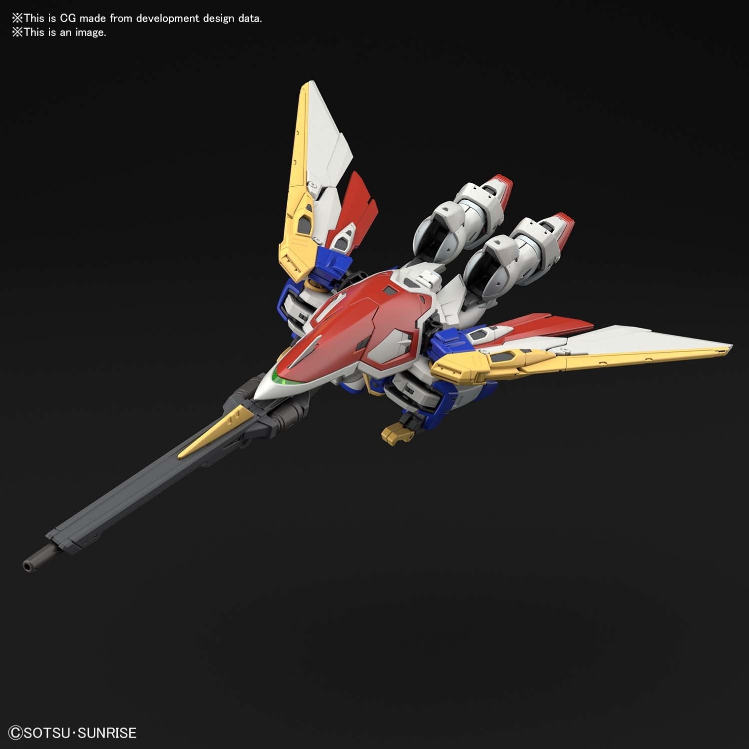 Bandai Hobby - RG 1/144 Wing Gundam Plastic Model Kit, Bandai, Gifts
