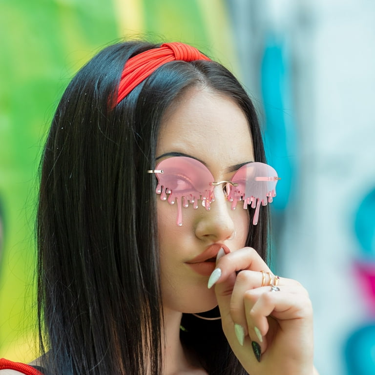 Teardrop Sunglasses Decorative Sunglasses Funny Sunglasses Party Sunglasses Rhinestone Sunglasses