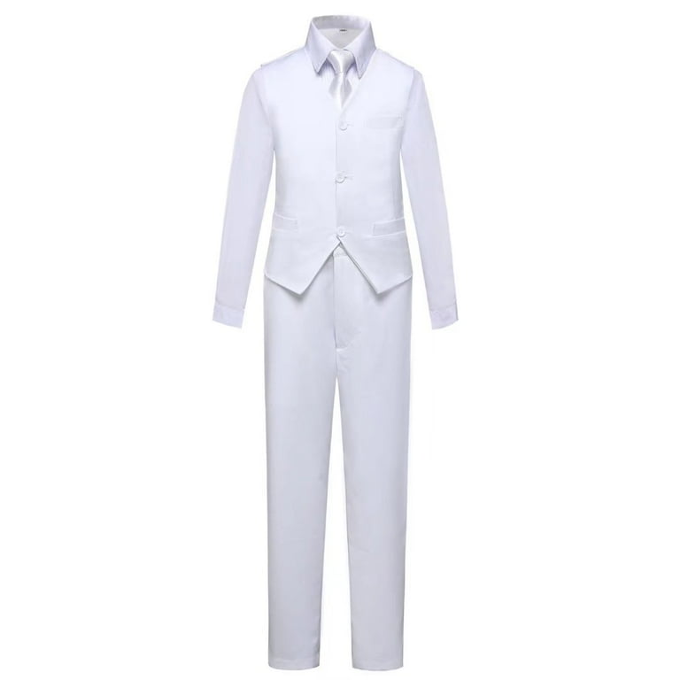 Boys Suit Size 2T Kids Suits for Toddler Boys Ring Bearer Suit Boys Formal Suits White Easter Outfit Dress Clothes