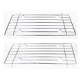 thumbnail image 4 of Premium Square BBQ Grill Metal Multi-Purpose Wire Netting Barbecue Wire Mesh Baking Rack BBQ Tool (25.5x15x1.5cm), 4 of 6