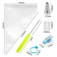 thumbnail image 4 of Piping Bags And Tips Set - 100 12Inch Disposable Pastry Piping Bags For Cookies, 4 of 6