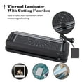 thumbnail image 3 of A4 Laminator Machine Thermal Laminator Desktop with Laminating Punching Paper Cutting Function Automatic Laminator Paper Trimmer ,Fast Heat, 3 of 6
