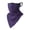 Dark Purple, variant on Icesilk Triangle Sun Protective Scarf Outdoor Cycling Breathable Unisex Windproof Neck Gaiter Bandana with Ear Loops for Sports Fishing Motorcycle