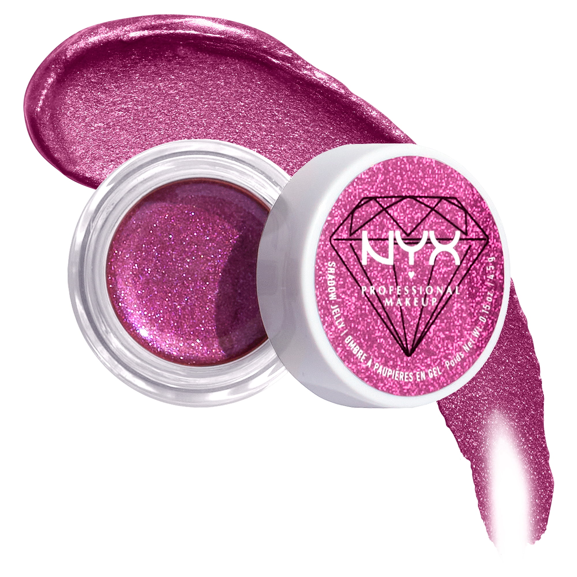 NYX Professional Makeup Diamonds & Ice Please Jelly Eyeshadow, Pinkies Up