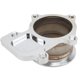 thumbnail image 2 of Juego de adaptadores de brida Turbo para coche, 5 pernos a banda en V, repuesto para Cummins Holset WH1C HX35 Jadeshay  A, 2 of 9
