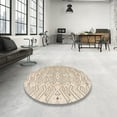 thumbnail image 3 of Ahgly Company Indoor Rectangle Abstract Desert Sand Beige Solid Area Rugs, 2' x 4', 3 of 6