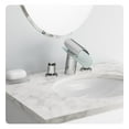 thumbnail image 3 of Latoscana 73PW214VR Widespread Lavatory Faucet w/ Glass Spout In Brushed Nickel, 3 of 3
