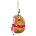 thumbnail image 4 of American Greetings 3.5 in. Christmas Plush Reindeer Ornament (1-Count), 4 of 8