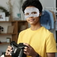 thumbnail image 4 of BRIGHTFUFU 1 Set Elastic Design VR Headset Cover Fabric Grey for Comfortable Gaming, 4 of 4