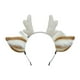 thumbnail image 2 of Diadema de astas de venado de Navidad Hugo Aro de pelo de astas Blanco, 2 of 10