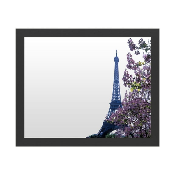 Trademark Fine Art 'Eiffel Tower with Blossoms' Markerboard by Kathy Yates