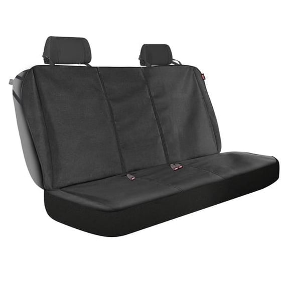 Dickies Quincy Pro-Grade Rear Bench Seat Cover for Cars, SUVs, and Crossovers, Black