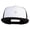 Black, variant on Tiny Nautical Wheel Iron On Patched Classic Trucker Cap - Blue OSFM