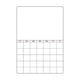 thumbnail image 1 of Calendrier magnétique pour réfrigérateur, tableau blanc effaçable à sec, bloc-notes magnétique pour réfrigérateur, 1 of 4