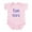Petal Pink, variant on CafePress - Fun Size 002D Body Suit - Baby Light Bodysuit, Size Newborn - 24 Months