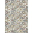 thumbnail image 2 of Addison Rugs Chantille Indoor/Outdoor Transitional Patchwork Ivory Machine Washable Rectangle Rug, 10' x 14', 2 of 8